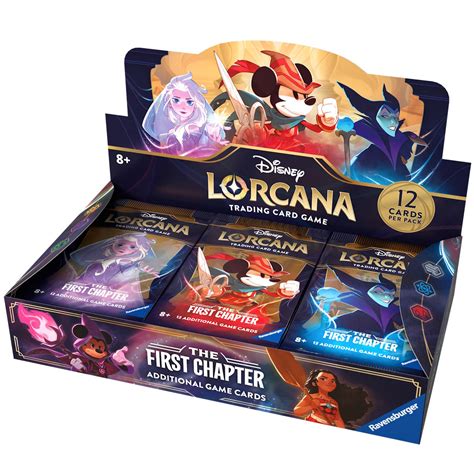 booster box rarity distribution|disney booster box.